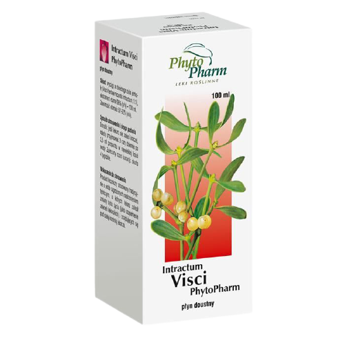 lek na nadciśnienie   Intractum Visci Wyciąg Z Jemioły 100ml